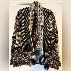 Anthropologie La Fee Verte soft knit open cardigan